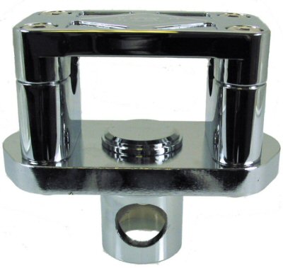 Honda Ruckus Chrome Alloy Handle Bar Clamp